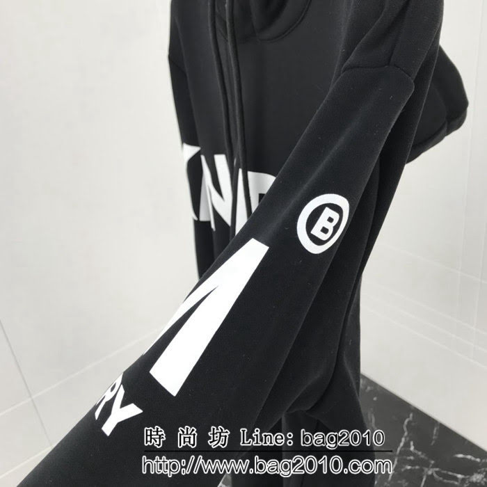 BURBERRY巴寶莉 19ss限量版 kingdom系列款 純棉加絨衛衣 舒適保暖 高版本情侶款 ydi2182